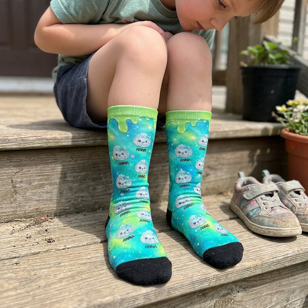 Personalized Gifts for Girls Boys Dumpling Socks