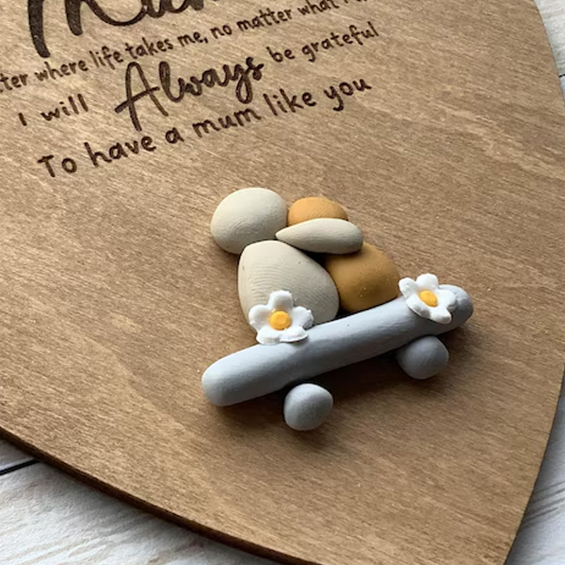 Mum Always Wooden Hanging Ornament Gift for Mum Mothers Day