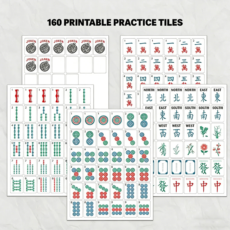 Ultimate Mahjong 2026 Cheat Sheet Quick Reference Guide Beginner Friendly Game Rules Strategy Tips Combo Card Mahjong 2026 Cheat Sheet