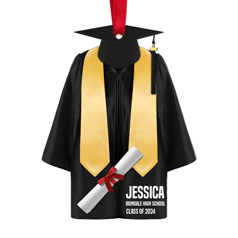 Personalized Gifts For Graduation Gown Ornament Custom School Graduation Gifts For Senior Graduate Class Of Years