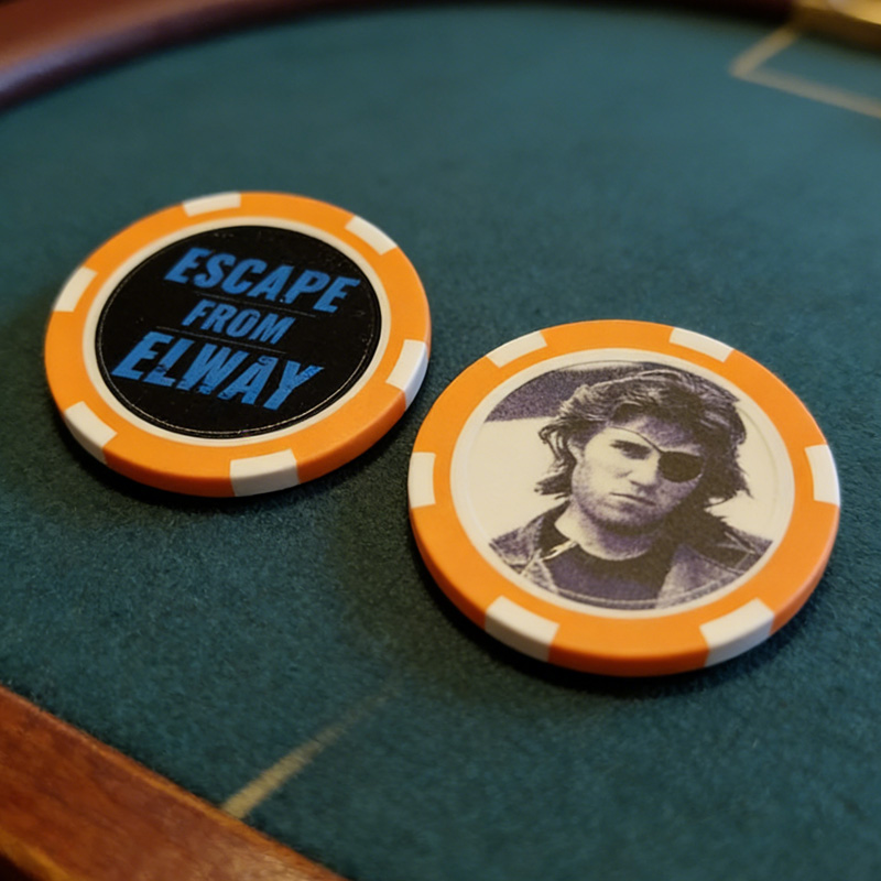 Personalized Photo Text Casino Style Clay Composite Party Favors Gifts for Events Custom Printed Poker Chips