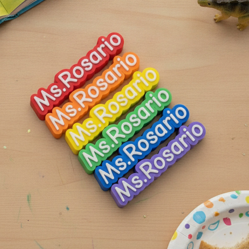 Personalized Name Letter Classroom School Supply Back To School Student Gift Fun Writing Accessory Pencil Toppers