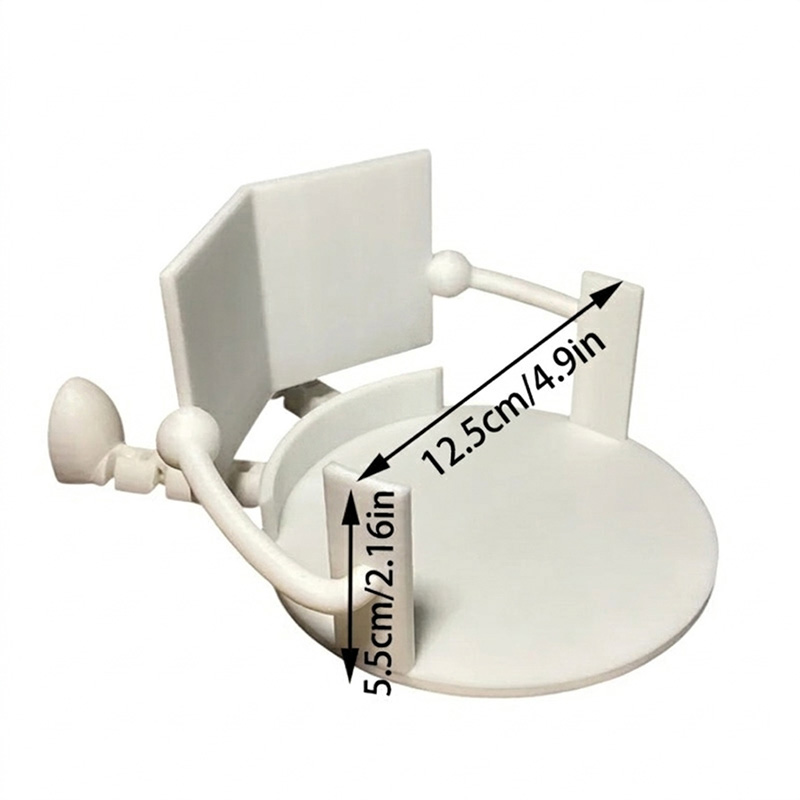 Personalized Toilet Paper Roll Holder Funny Bathroom Accessory Cute Sitting Figure Shelf Decor For Home Gift for Kids