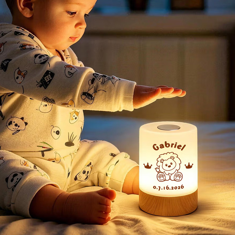 Personalized Animal Dimmable Touch Control USB Rechargeable Night Ligh