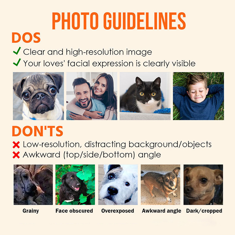 Personalized Couple Photo Fairh Jesus Bless Collage Night Light Custom LED Night Lamp from Your Own Picture Religious Gift Valentine's Day Gift