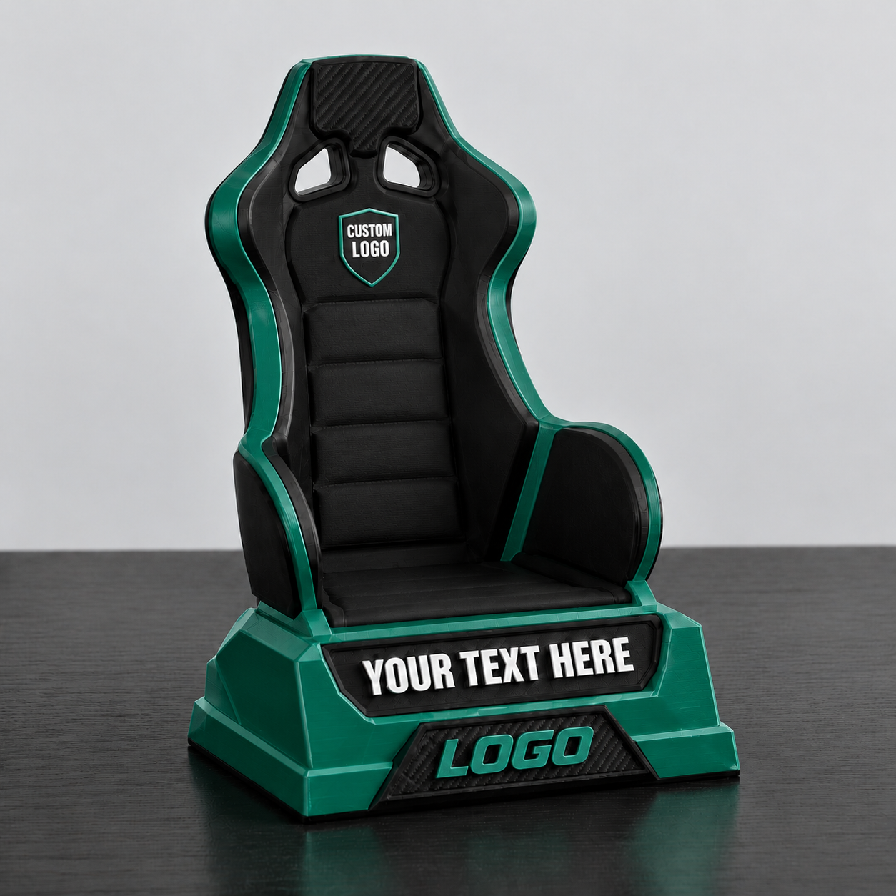 Formula 1 Racing Seat Style Card Display Stand, Compatible with Standard PSA Graded Slabs & Racing Trading Cards