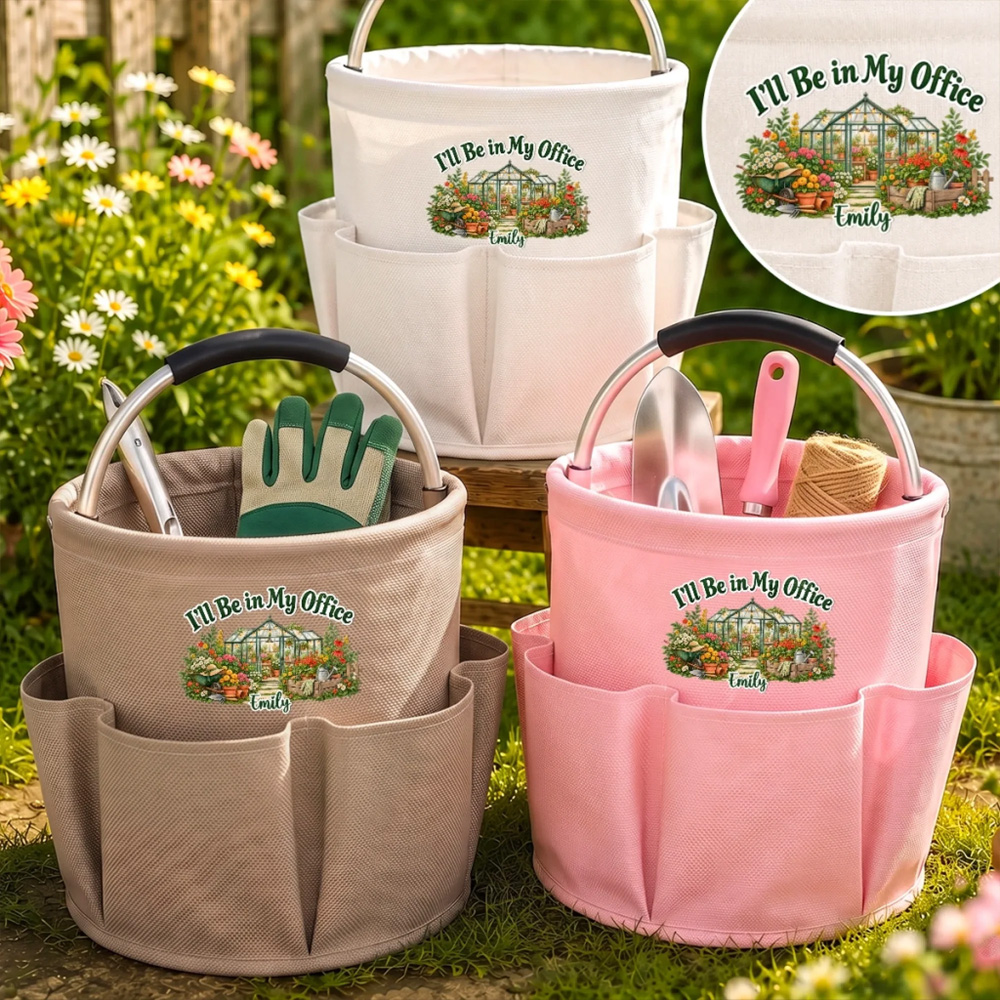 Personalized Gardening Tool Bag Custom Name Greenhouse Gardening Gifts