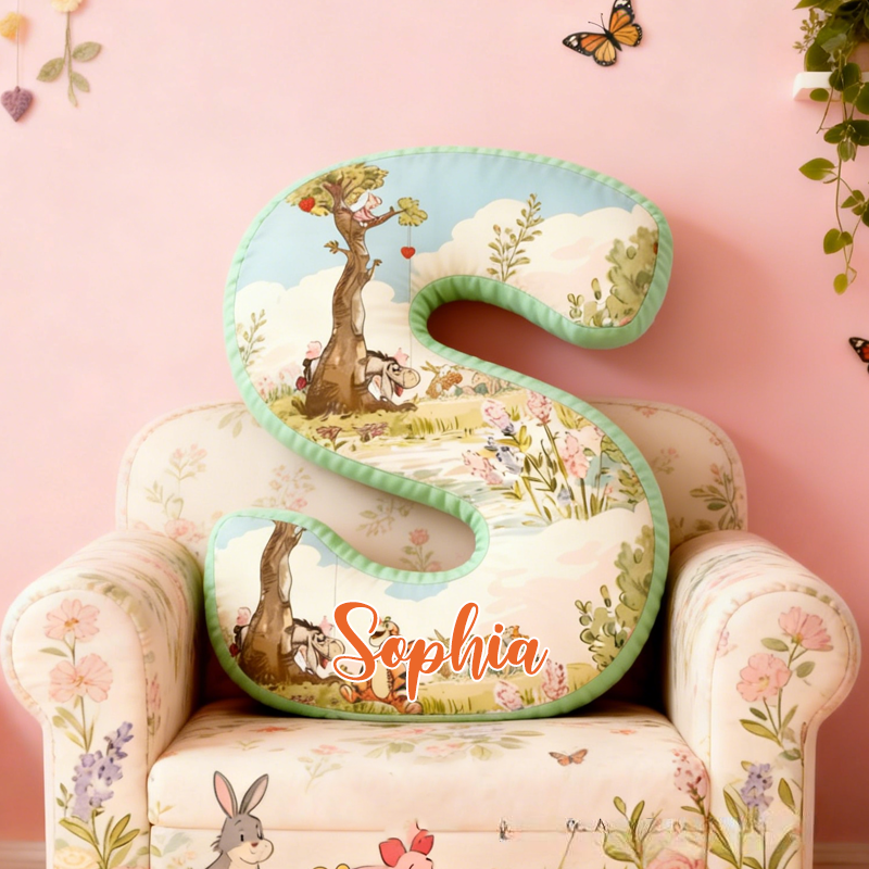 Personalized Cute Forest Bear Graphic 3D Print Pillow Birthday Gifts Funny Gifts Bear Lovers Gifts