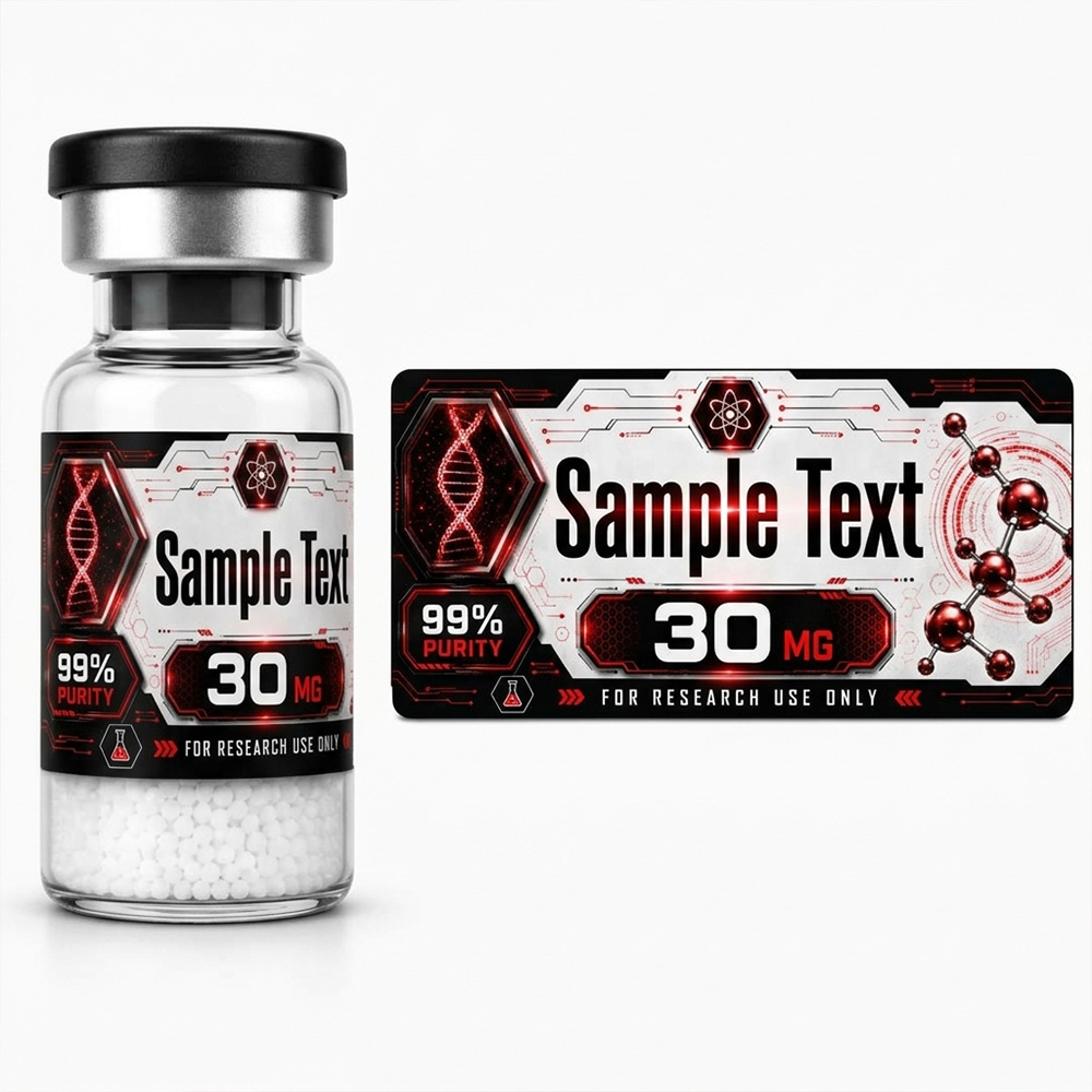 Personalized Holographic Vial Labels Waterproof Stickers for 3mL 5mL Vials Price for every 24 labels