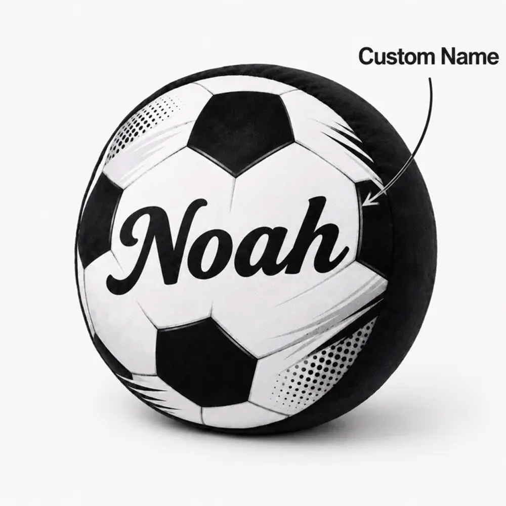 Personalized Soccer Ball With Custom Name Gift for Kids Boys Girls Birthday Sports Team Party Favor