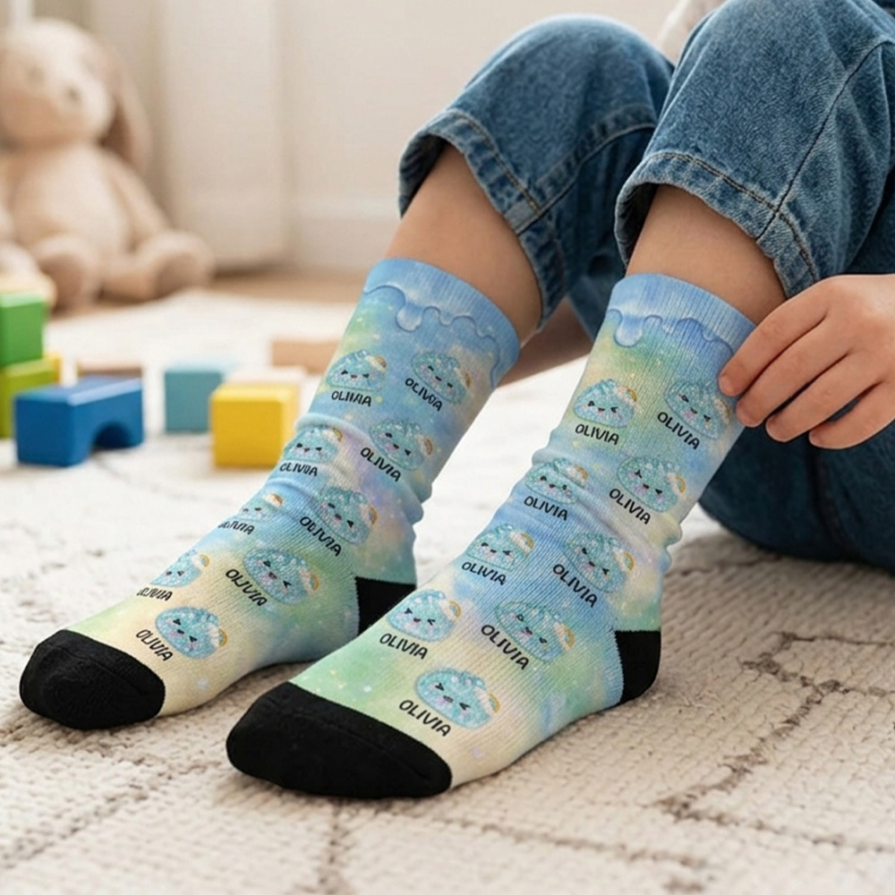 Personalized Gifts for Girls Boys Dumpling Socks