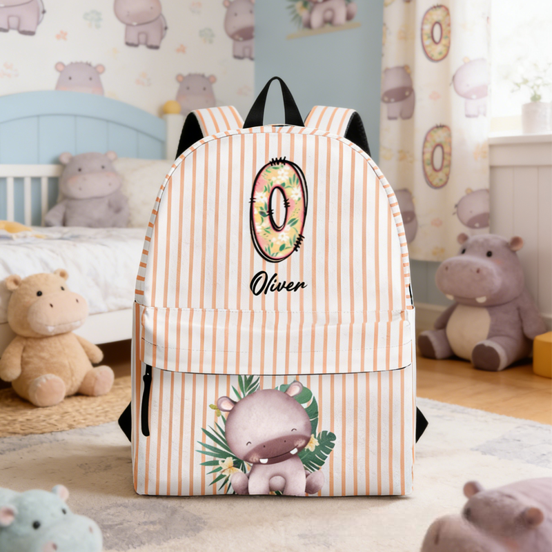 Personalized Cute Animals Kid Backpack Back to School Gift Birthday Gifts