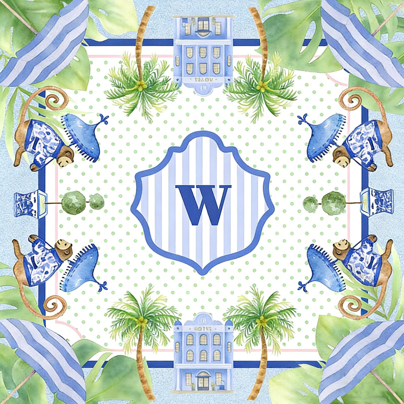 Personalized Custom Name Family Game Night Portable Foldable Nonslip Table Protector Gift Mahjong Mat