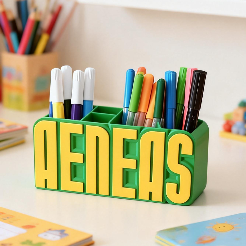 Personalized Pen Holder Birthday Gift for Kids Kids Room Decor Gift for Kids or Teachers