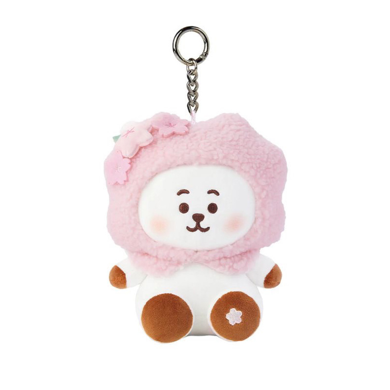 Cartoon Characters Cute Soft Stuffed Animal Pastel Color Adorable Collection Bag Charm K-Pop Plush Keychain