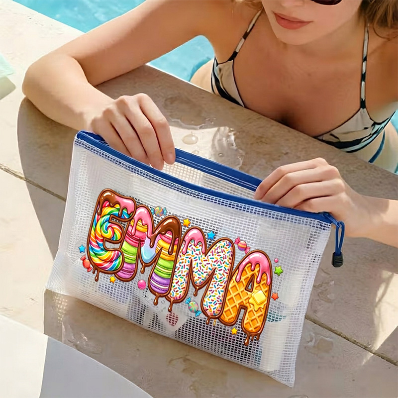 Personalized Summer Beach Vacation Cute Fruit Lemon Watermelon Pineapp