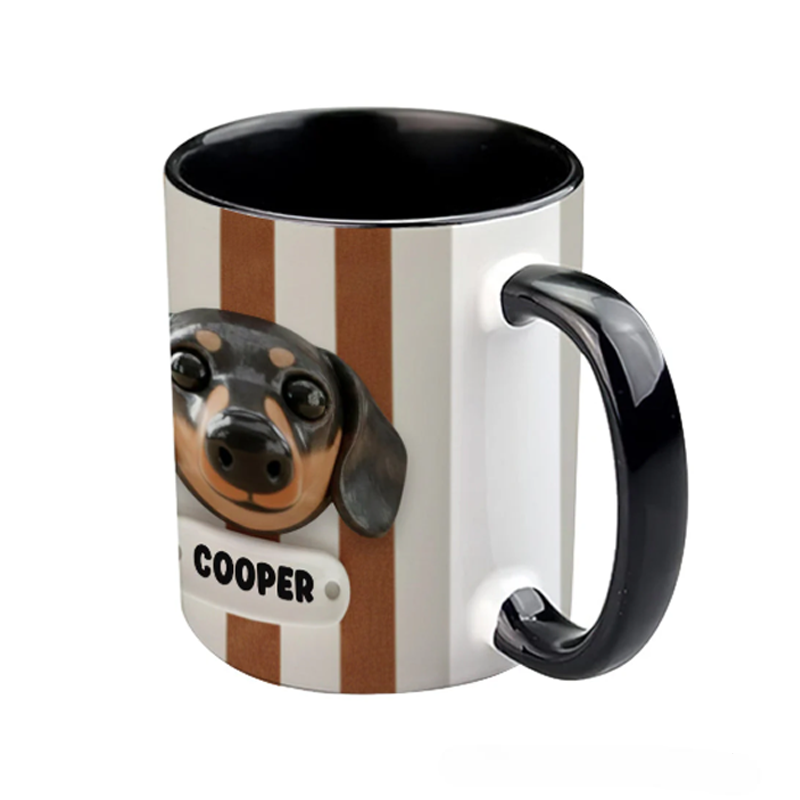 Personalized Beautiful Animals Accent Mug Animals Lover Gift Birthday Gift