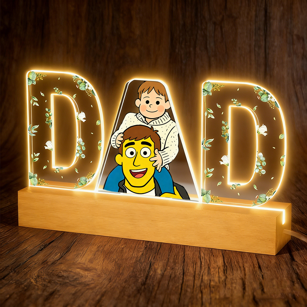 [Copy]Personalized Soccer LED Night Light with Custom Name