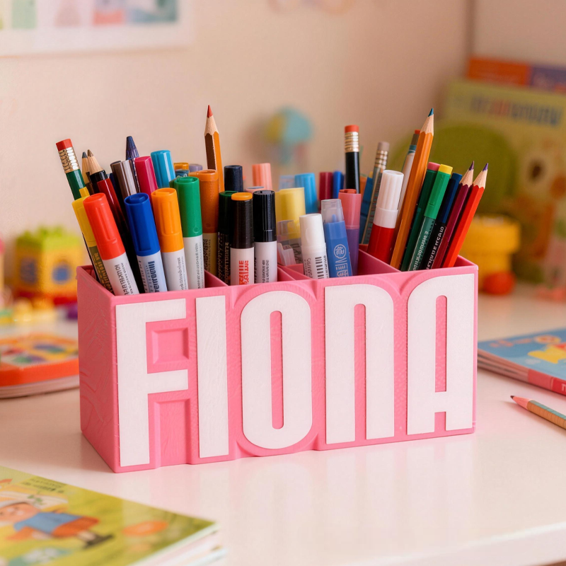 Personalized Pen Holder Birthday Gift for Kids Kids Room Decor Gift for Kids or Teachers