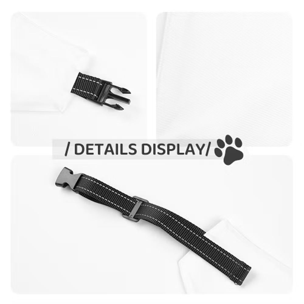 Personalized Cartoon Pet Photo Bandana with Name Adjustable Buckle Pet Party Harvest Birthday Gift for Pet Owners Lovers