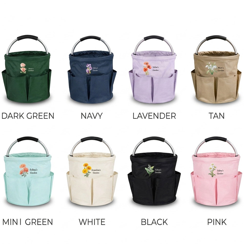 Personalized Gardening Tool Bag Custom Name Greenhouse Gardening Gifts