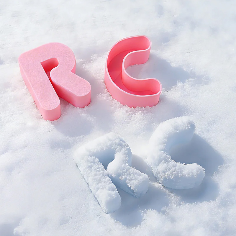 Personalized Multicolor Alphabet 3D Printed Sand Mold Beach Toys Vacation Essentials Birthday Gift for Family Kids