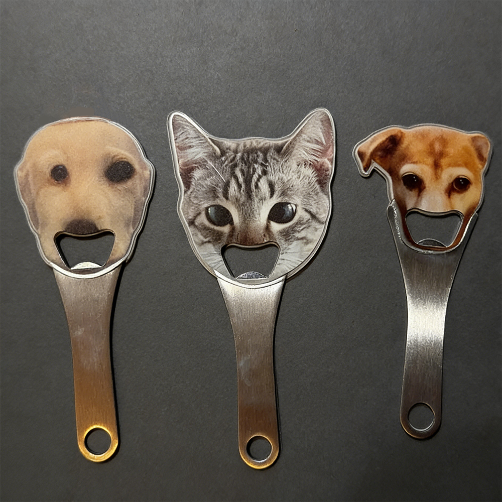 Personalized Face Shape Beer Opener Funny Gag Gift For Men Dad Groomsmen Birthday Party Favors