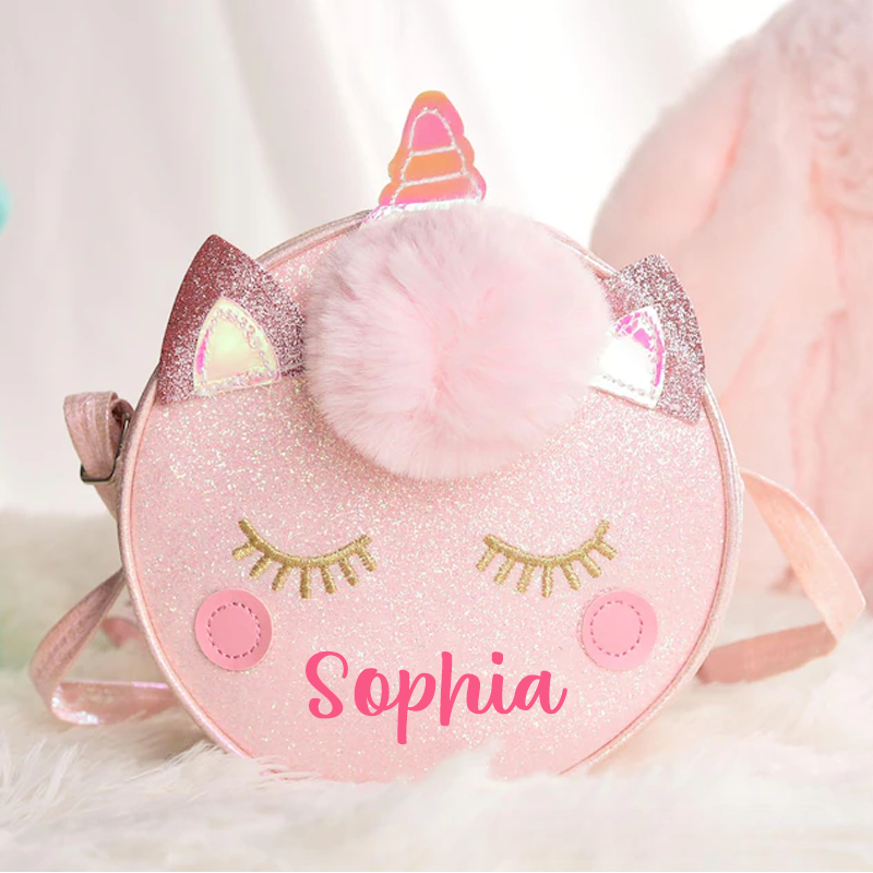Personalized Dream Horse Toddler Purse Dream Horse Crossbody Bag Dream Horse Bag with Name Custom Flower Girl Gift Little Girl Birthday Gift Christmas Gifts