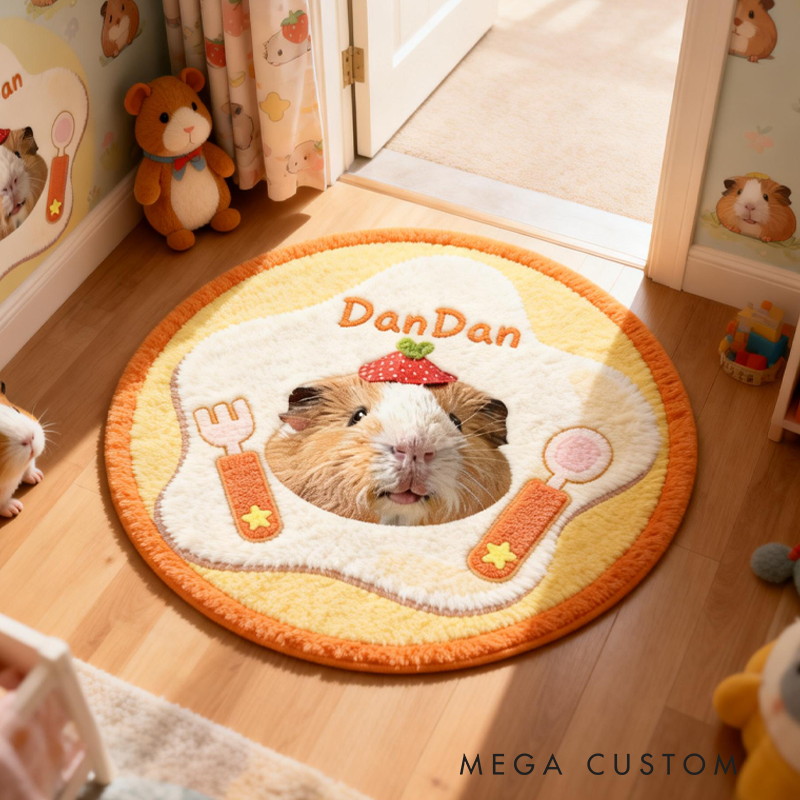 Personalized Cute Hamster with Name Home Decor Unique Pet Lover Gift Birthday Gift for Kids