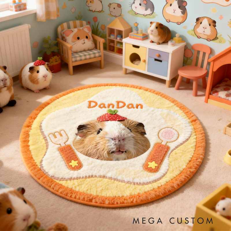 Personalized Cute Hamster with Name Home Decor Unique Pet Lover Gift Birthday Gift for Kids