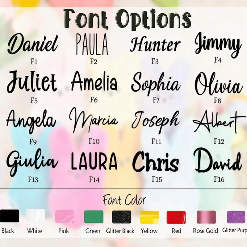 Personalized Cute Easter Marshmallow Bunny Plush Toy an Easter Gift for Children Easter Gifts for Kids