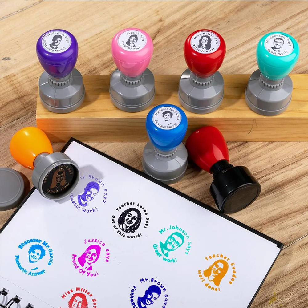 Personalized Photo Stamp Custom Portrait Rubber Stamp Perfect for Couple Romantic Gifts Journals or Scrapbooking