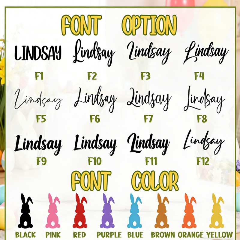 Personalized Bunny Drawstring Bags Custom Name Bunny Designs for Egg Hunts Easter Party Favors Bunny Drawstring Bags Reusable Easter Bags