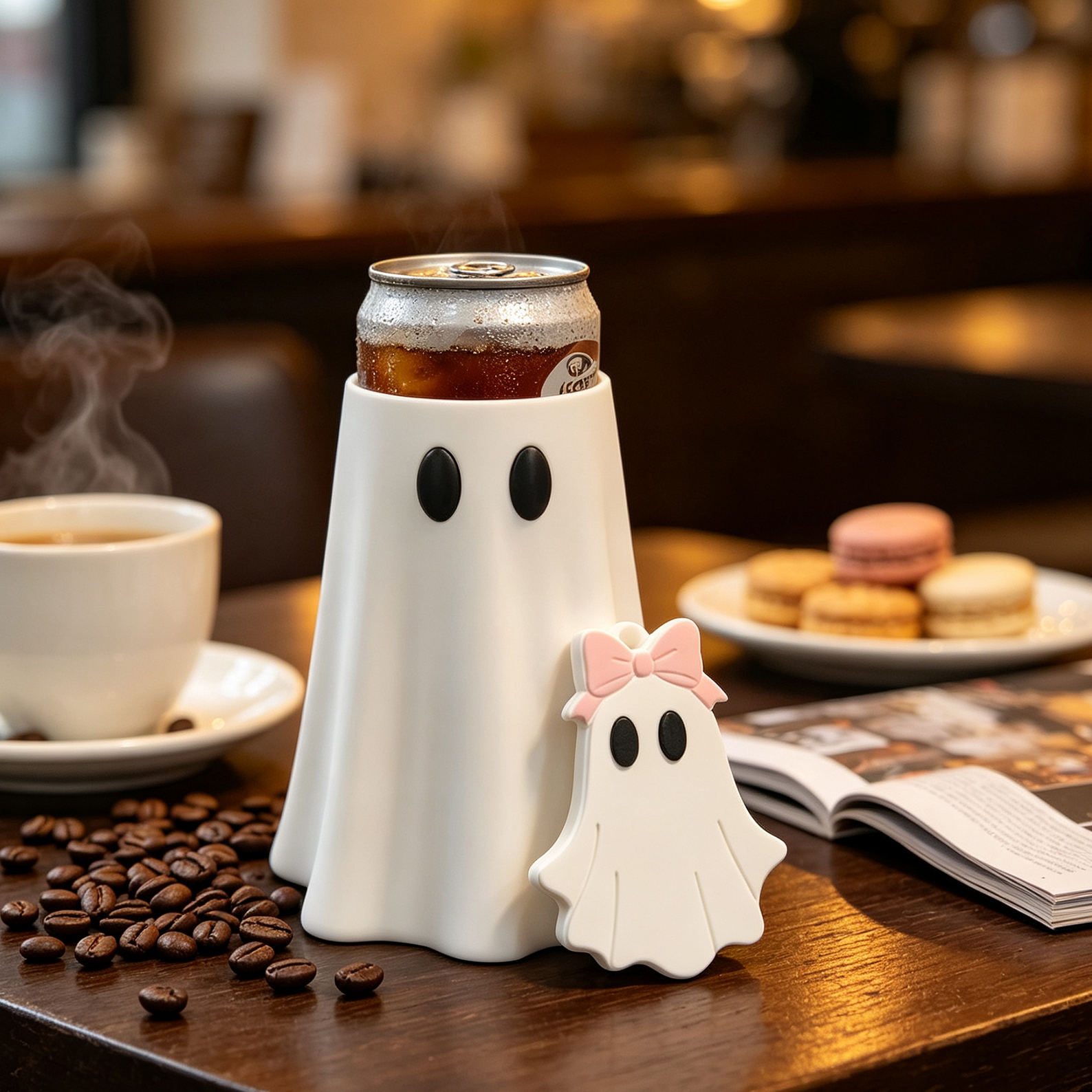 Ghost Can Sleeve Bundle and Bottle Opener