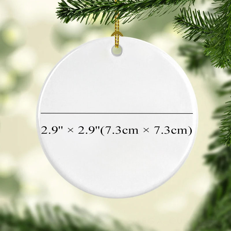 Personalized Nativity Scene Ornament with Name Holy Family Christmas Keepsake Gift 3DEffect Flat Ornament Not Glass Globe Religious Gift for Christmas