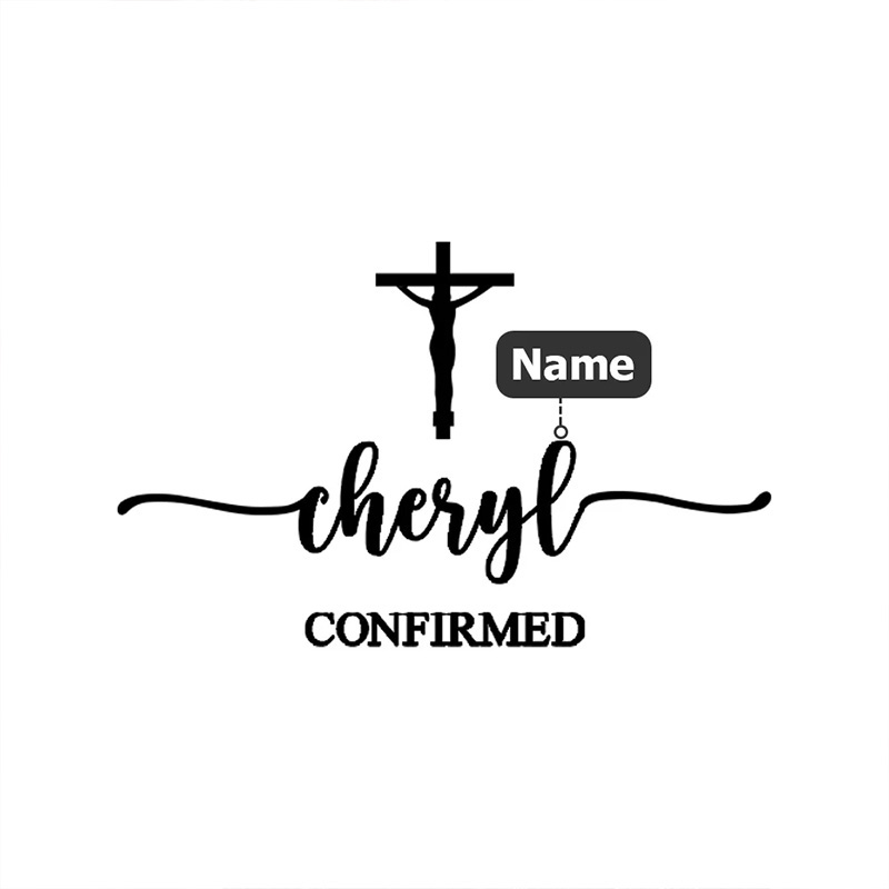 Personalized Cross Artistic Name PU Leather A5 Notebook Cover with Compartments Birthday Gift for Artist Christian