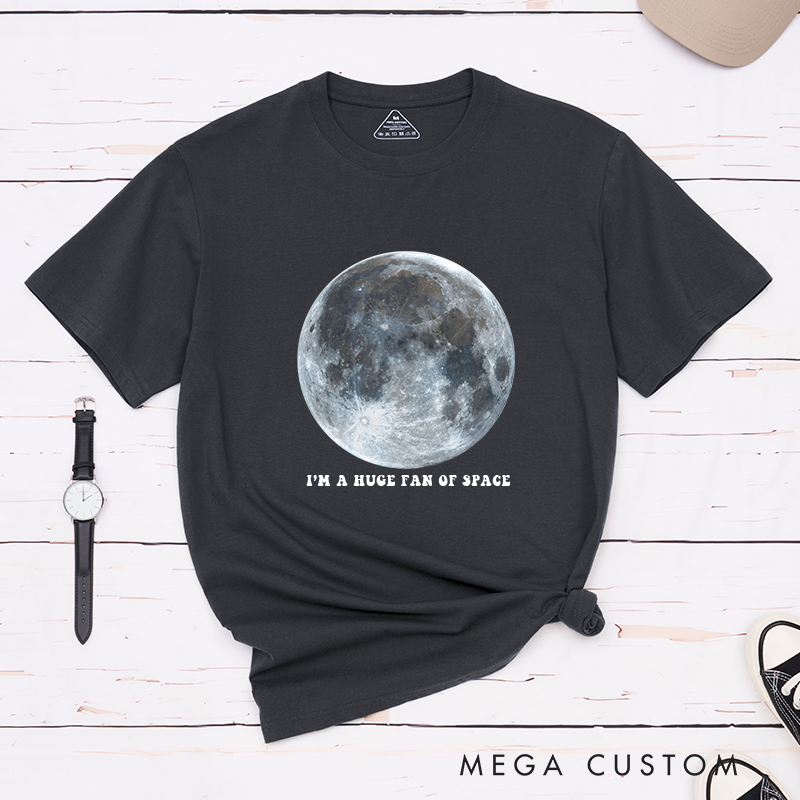 Personalized Solar System Planet Kid Adult T-shirt with Custom Text for Space Geek Lover