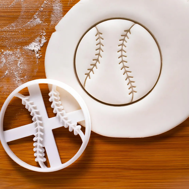 Personalized Sportball Baseball Softball Cookie Cutter Sports Shape for Sport Lovers