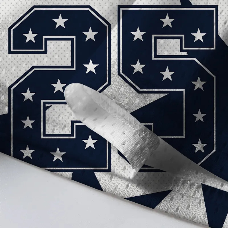 Personalized Trendy Athletic Mesh Jersey Custom Name and Number for Sports Lover