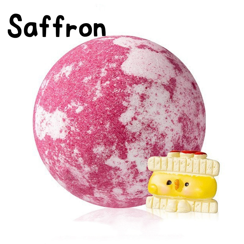Kids Bath Bomb with Surprise Toy Fruity Scented Easter Basket Filler Sensitive Skin