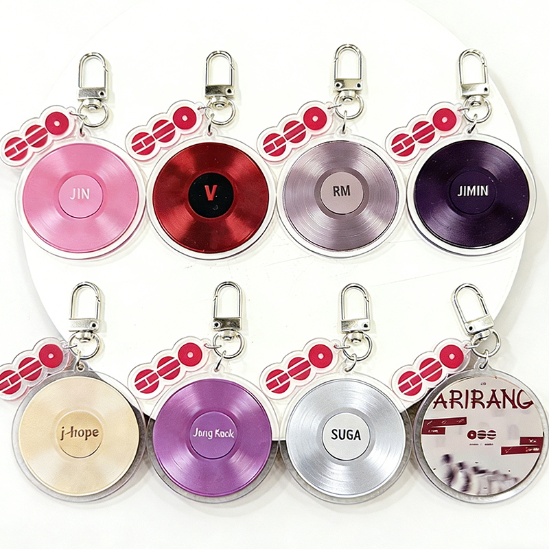 Personalized K-pop Album Keychain Arirang Vinyl Keychain Gift for ARMY