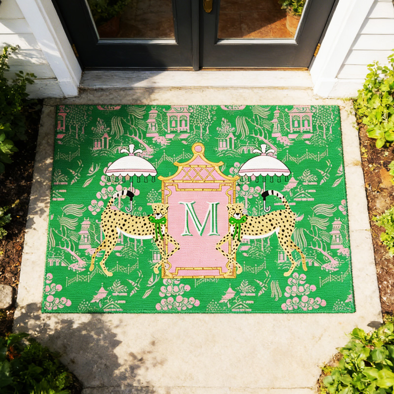 Monogram Welcome to the Crack House Mahjong Tiles Welcome Doormat Birthday Gift Mahj House Decor Mahjong Outdoor Mat Housewarming Gift Mahjong Lover Player Gamer Gift