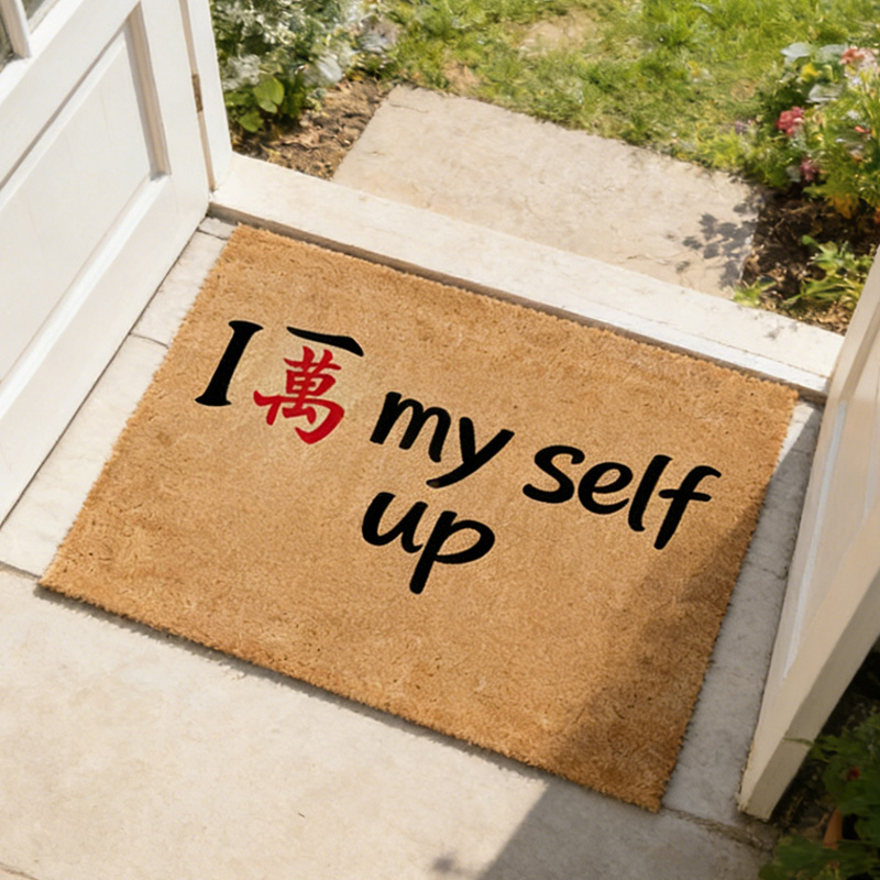I Crack Myself up Mahjong Doormat Mahj House Decor Mahjong Outdoor Mat Housewarming Gift Mahjong Lover Player Gamer Gift
