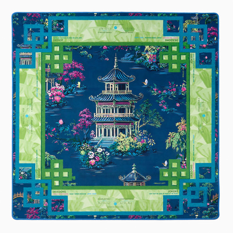 Elysium Mat Waterproof Non Slip Elegant Table Protector Gift Mahjong Mat Mahjong Lovers Gifts