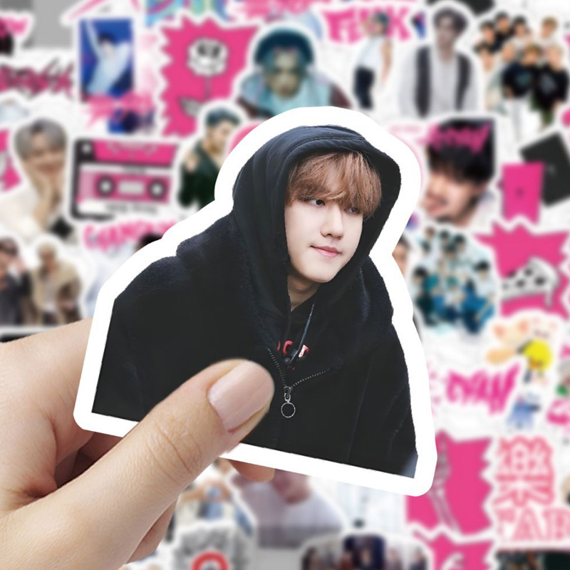 60PCS Kpop World Tour Members Gift Sticker Decorative Waterproof Decals