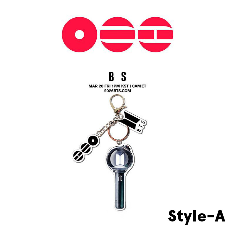 BTS Flat Acrylic Keychain Support Gift Retro Style Decorative Keychain