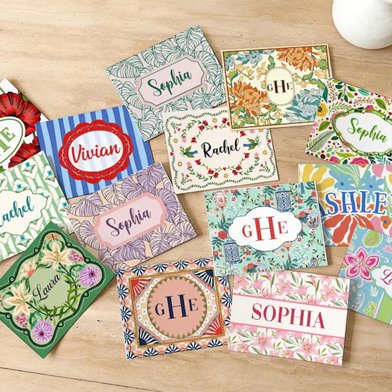 Personalized Mahjong Card Cover with Chinoiserie Sleeve Trifold NMJL Holder Gift for Mahjong Lovers