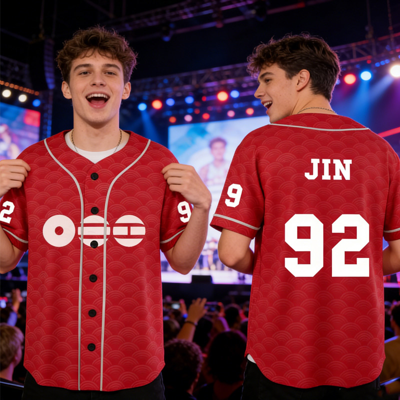 Personalized Kpop World Baseball Jersey K-Pop World Tour Shirt Fan Merch Members Jersey For Army Comeback 2026 Gift For Fans