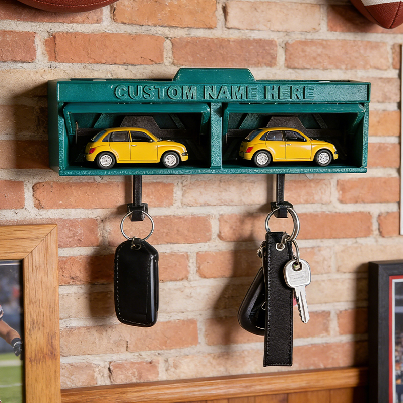 Personalized 3D Printed Key Holder with Sports Team Theme for Fans and Families