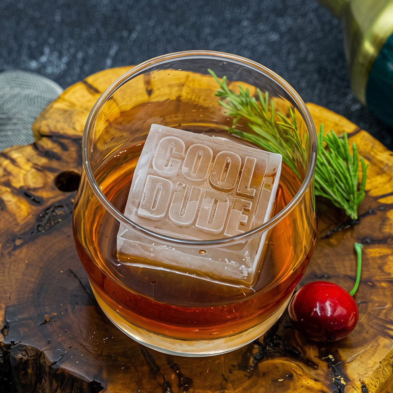 Personalized Best Dad Silicone Ice Cube Tray Birthday Gift for Dad Grandfather PAPA Father's Day Gift